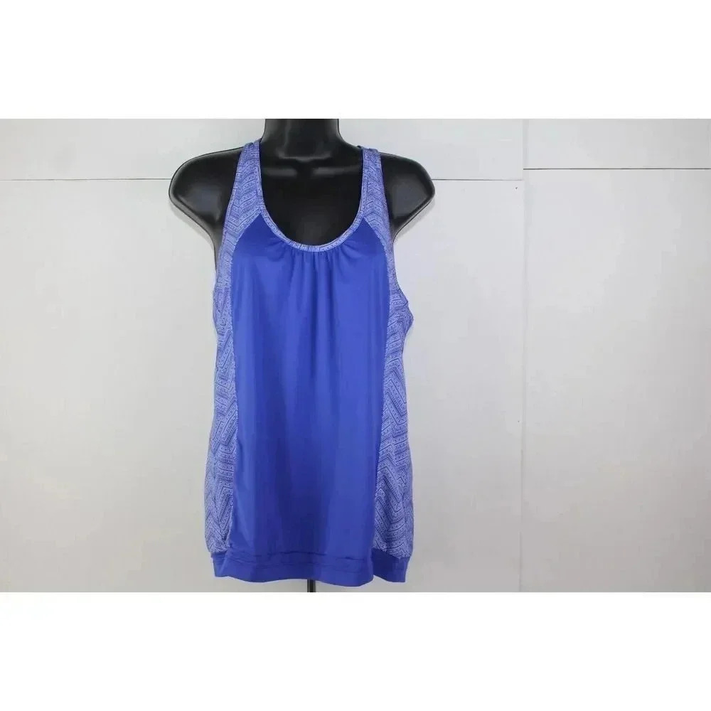 Prana Athletic Tank Top Women's Size M Blue